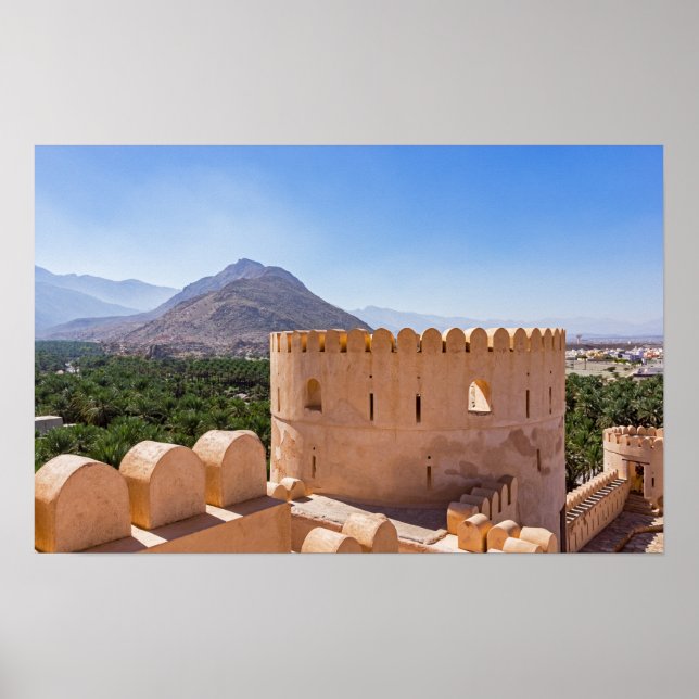 Nakhl Fort, Oman Poster (Front)