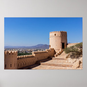 Nakhl Fort, Oman Poster