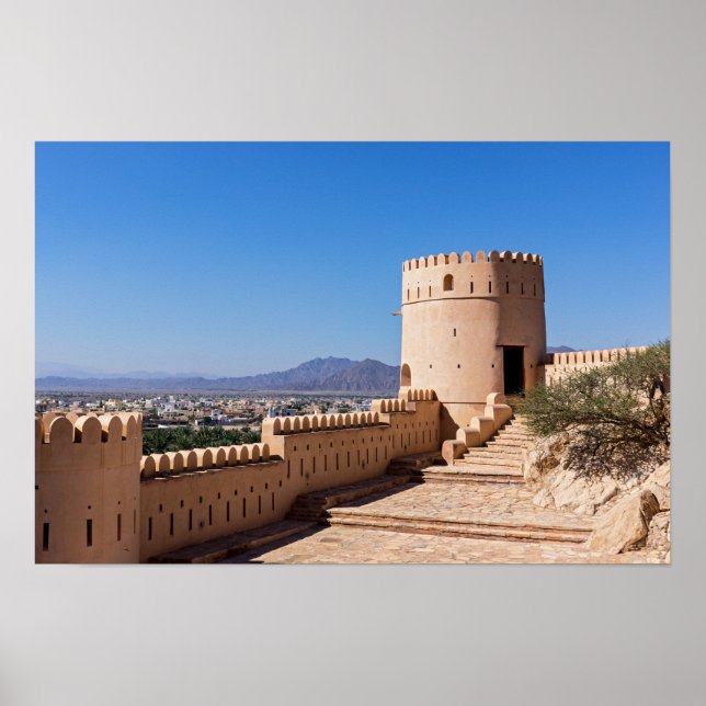 Nakhl Fort, Oman Poster (Front)