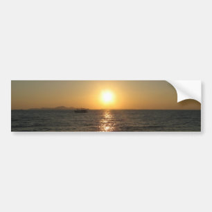 Naklua Beach Sunset .. Pattaya, Chonburi, Thailand Bumper Sticker