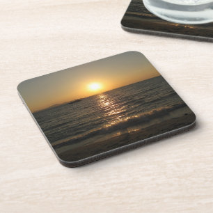 Naklua Beach Sunset .. Pattaya, Chonburi, Thailand Coaster