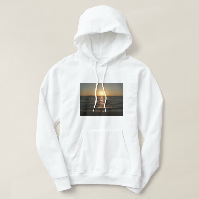 Naklua Beach Sunset .. Pattaya, Chonburi, Thailand Hoodie (Design Front)