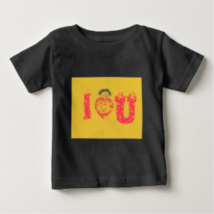Nakupenda - I Love U Swahili Word Text Meaning Art Baby T-Shirt