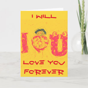 Nakupenda - I Love U Swahili Word Text Meaning Art Card