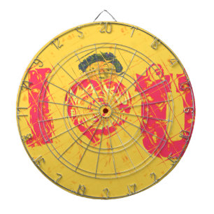 Nakupenda - I Love U Swahili Word Text Meaning Art Dartboard