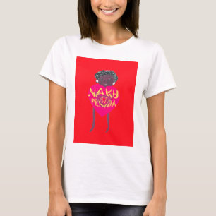 Nakupenda Love Art – Swahili Heart Design T-Shirt