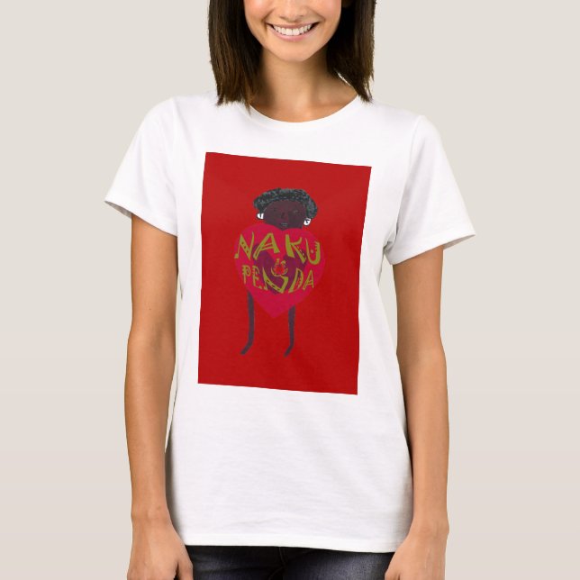  Nakupenda Sana Art Print  Swahili Design T-Shirt (Front)