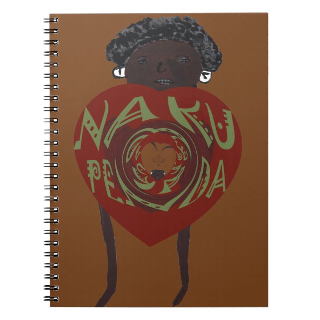 Nakupenda Sana: I Love You in Swahili Notebook (Front)