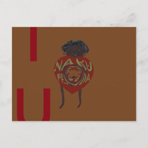 Nakupenda Sana: I Love You in Swahili Postcard
