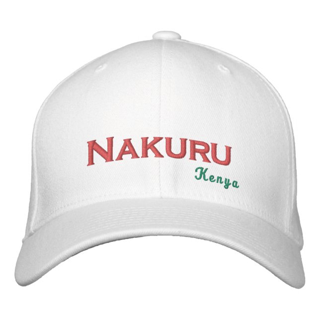 Nakuru - Kenya Embroidered Baseball Hat (Front)