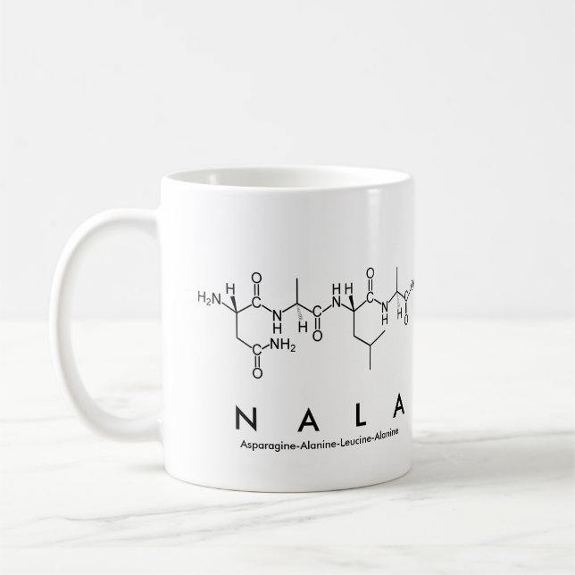 Nala peptide name mug (Left)