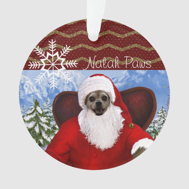 Nalah Paws Ornament (Front)
