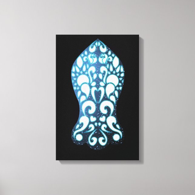 Nalain suit ن ی ع ن پ ل ا canvas print (Front)