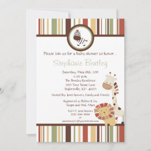 Nali Jungle 5x7 invitation