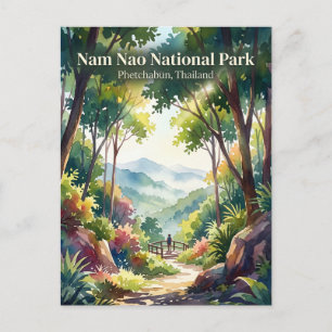 Nam Nao National Park Thailand Postcard