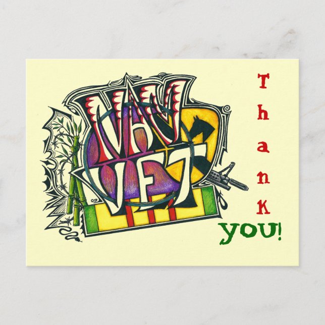 NAM-Thanks! Postcard (Front)