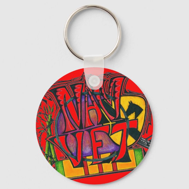 Nam Vet Key Ring (Front)