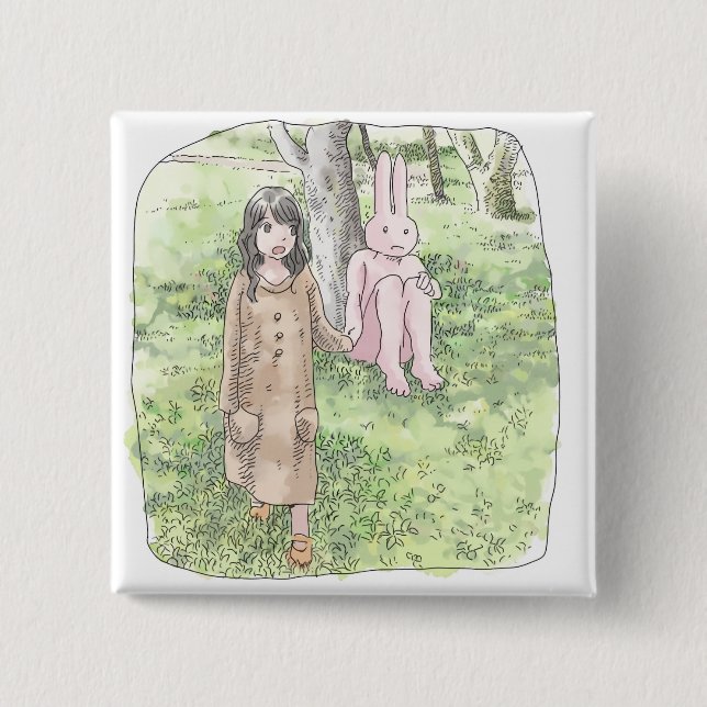 Namamuyaji 15 Cm Square Badge (Front)