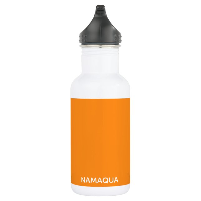 Namaqua orange colour name 532 ml water bottle (Right)