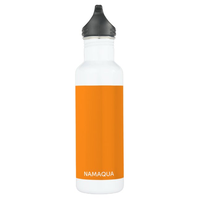 Namaqua orange colour name 710 ml water bottle (Right)