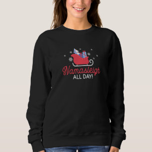 Namasleigh Santa Yoga Sleigh Christmas Pyjamas Sweatshirt