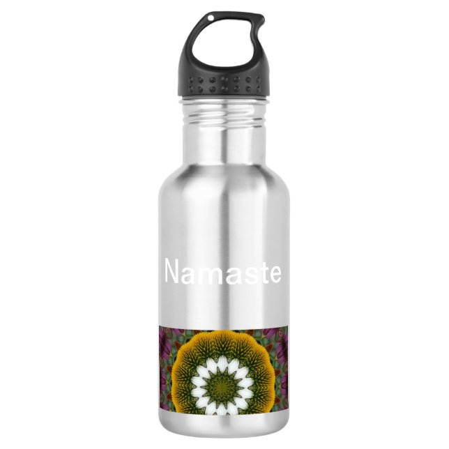 Namaste 32 oz. 710 ml water bottle (Front)