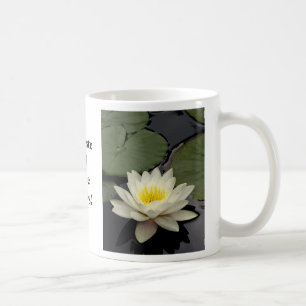 Namaste and Peace Always Lotus Mug