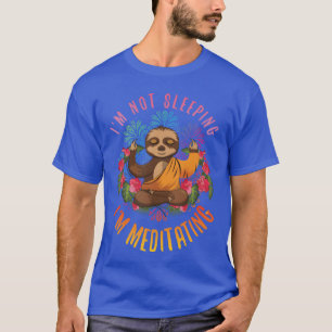 Namaste Animal Meditation Mandala Sloth Yoga frien T-Shirt