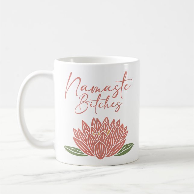 Namaste B******  Coffee Mug (Left)