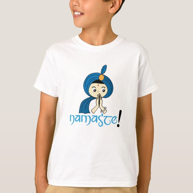 Namaste! (Boy) T-Shirt (Front)
