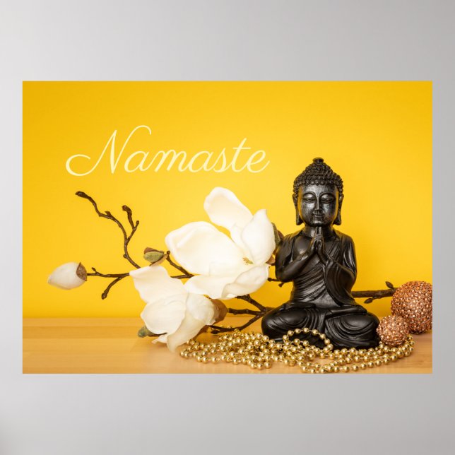 Namaste Buddha Poster (Front)