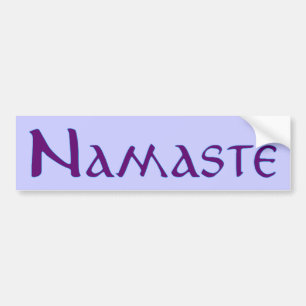 Namaste Bumper Sticker
