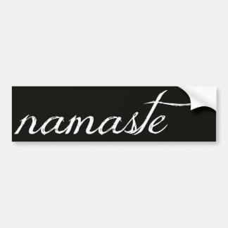 Namaste Bumper Sticker