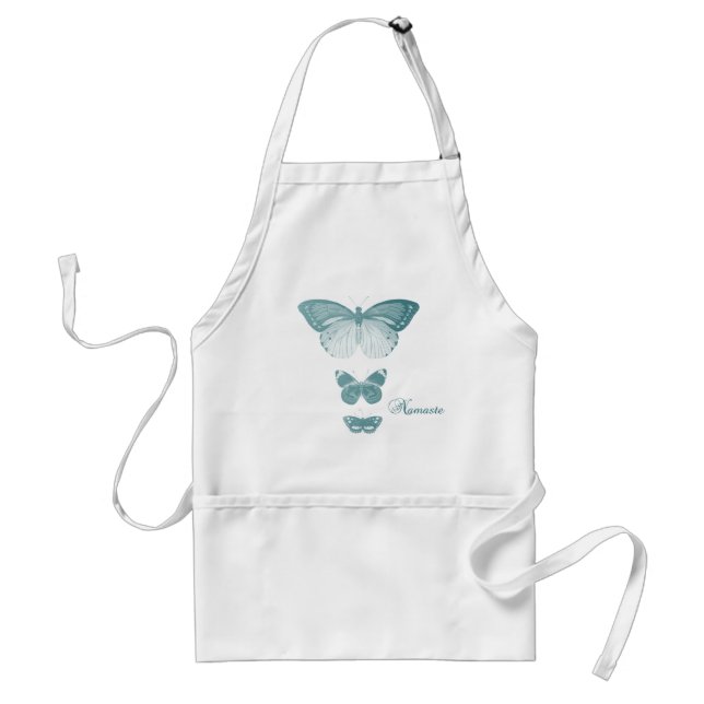 Namaste Butterflies Standard Apron (Front)