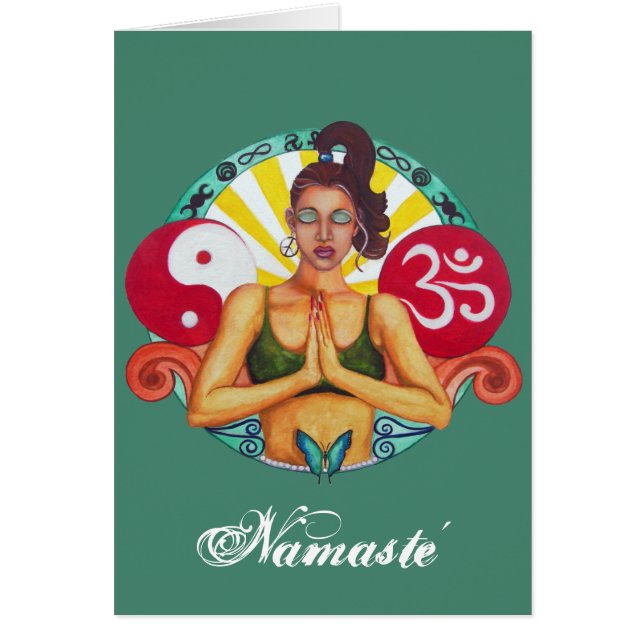 Namaste' Card (Front)