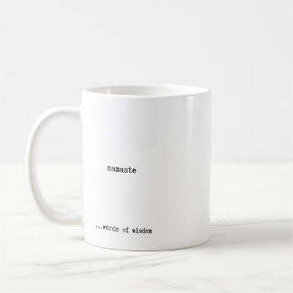 Namaste  coffee mug