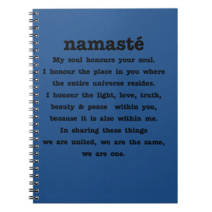 Namaste Collection Notebook