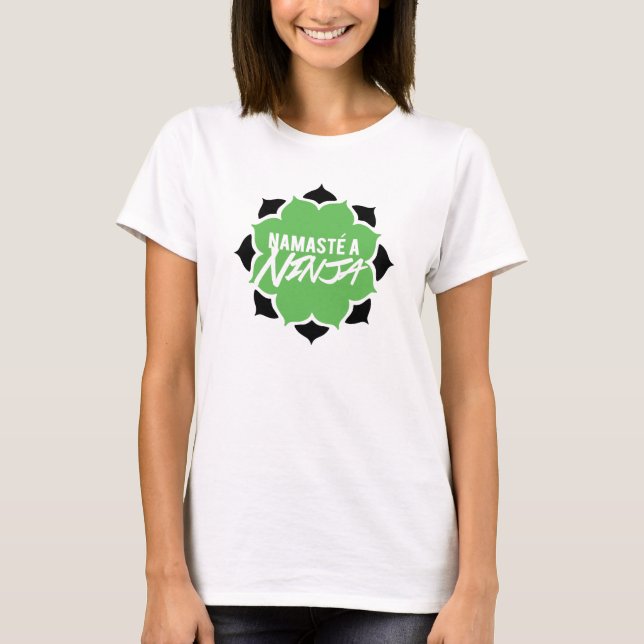 NAMASTE CROP T-Shirt (Front)