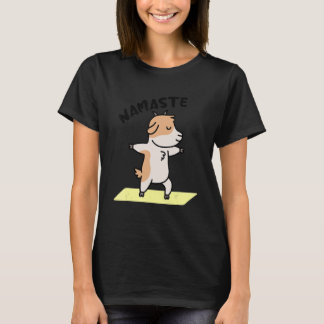 Namaste  Cute Goat Doing Yoga T-Shirt