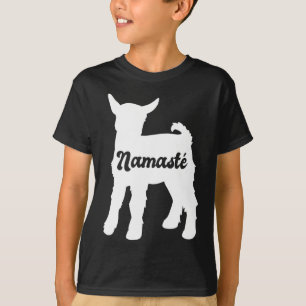 Namaste Cute Goat Yoga T-Shirt