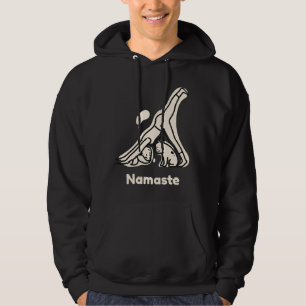 Namaste Dog Yoga Hoodie