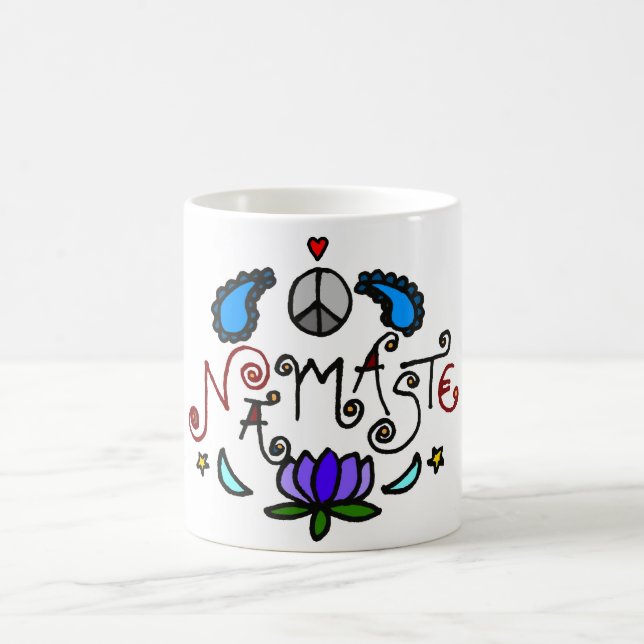 Namaste Doodles Coffee Mug (Center)