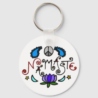 Namaste Doodles Key Ring