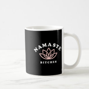 Namaste Es Lotus Flower Funny Yoga Gift For Women Coffee Mug