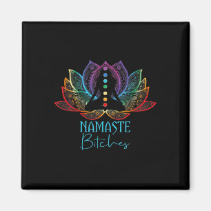 Namaste Es Spiritual Sarcasm Zen Yoga Lover Magnet