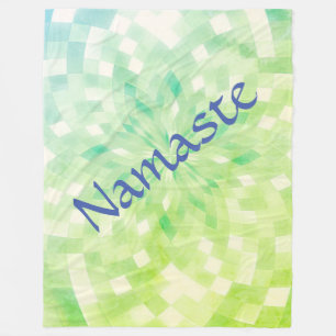 Namaste Fleece Blanket