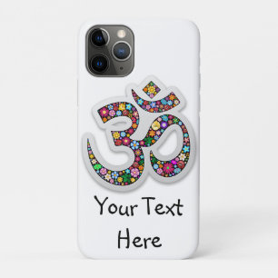 Namaste Floral Symbol Art iPhone 11 Pro Case