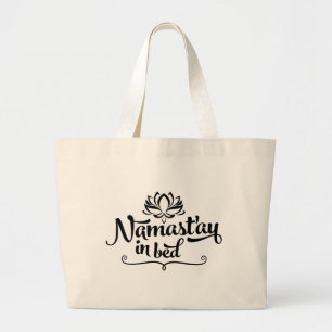 Namaste Funny Quote Tote