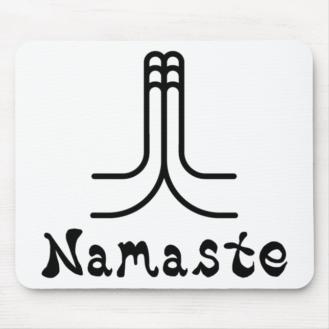Namaste Gift Mouse Mat (Front)