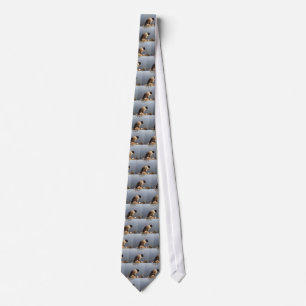 Namaste Goose bows head, Nature, Wildlife, Birds Tie